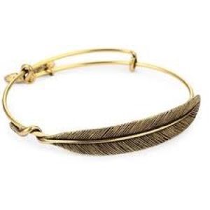 Alex and Ani "feather" bracelet